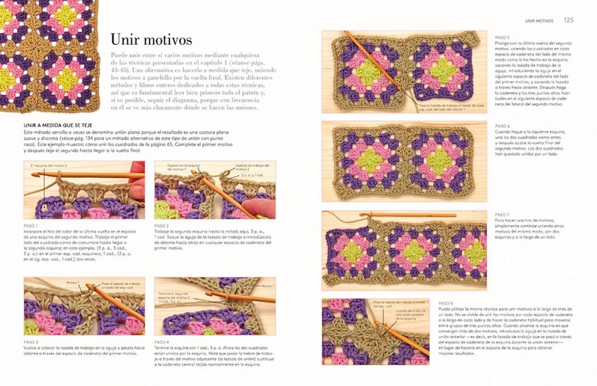 Libro Guía de puntos Crochet - LanaMovil