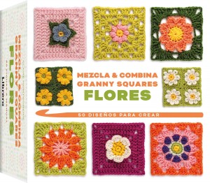 Mezcla & combina Granny squares. Flores