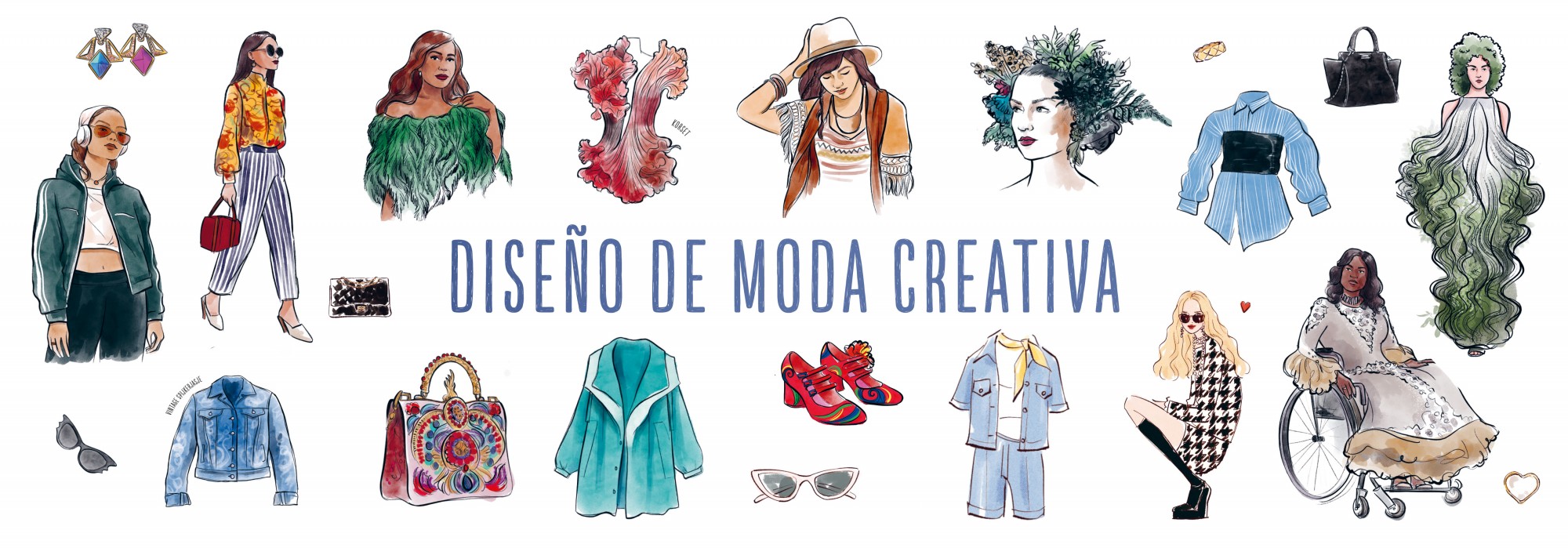 Diseño de moda creativa